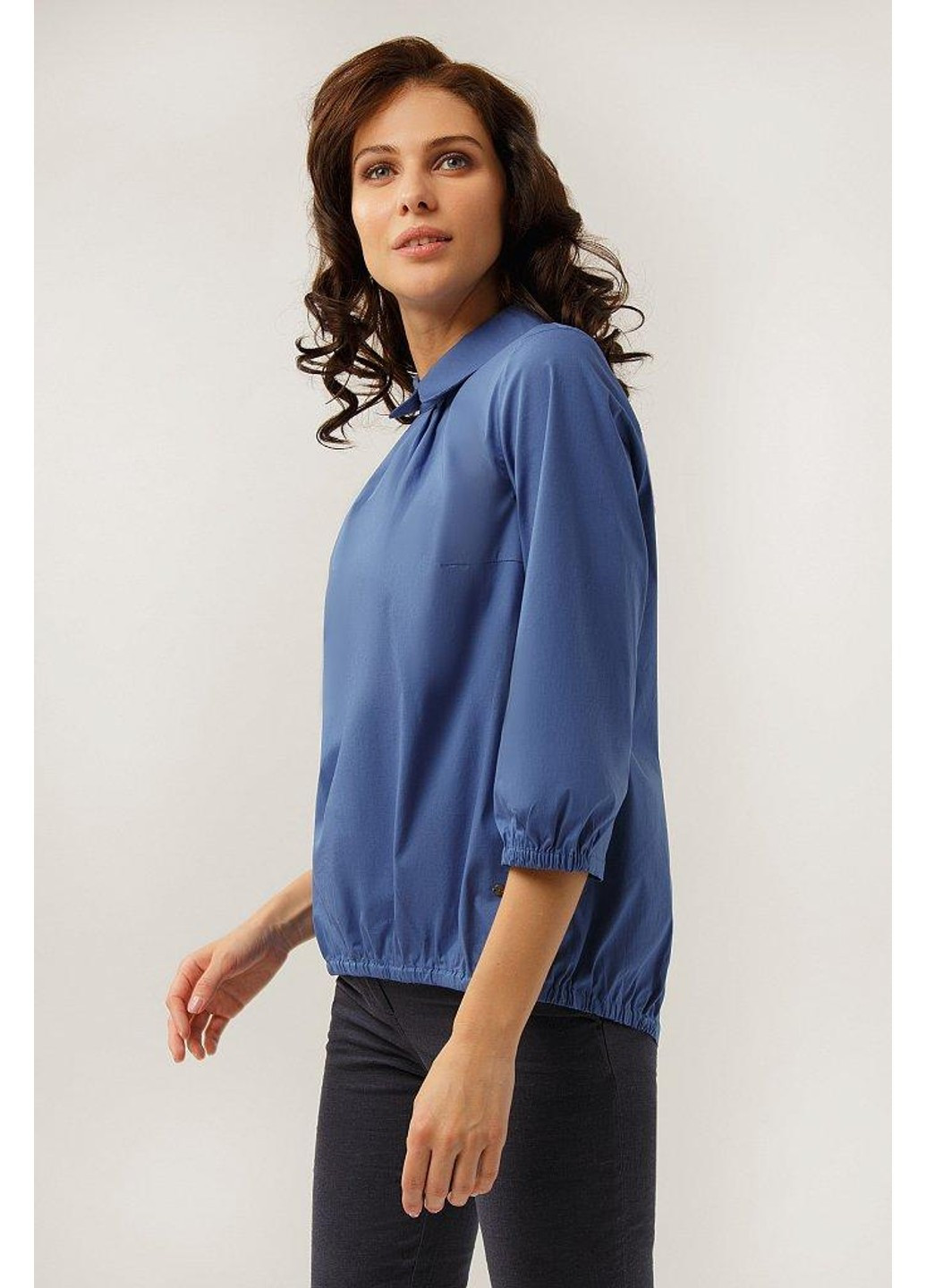 Синяя блуза a19-11052-132 Finn Flare