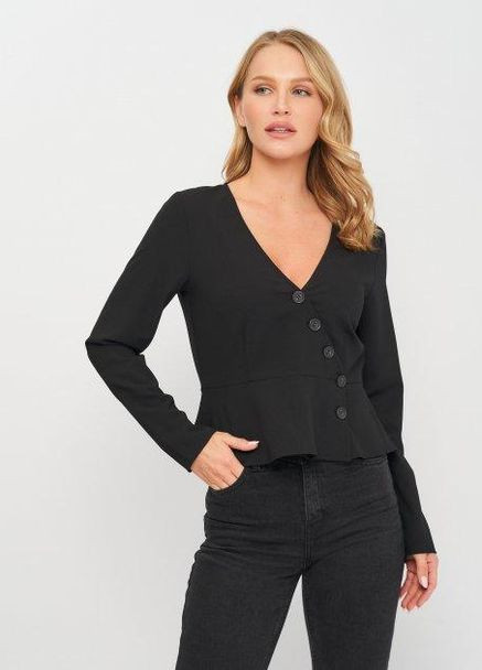 Чорна блуза демісезон,чорний, Envii