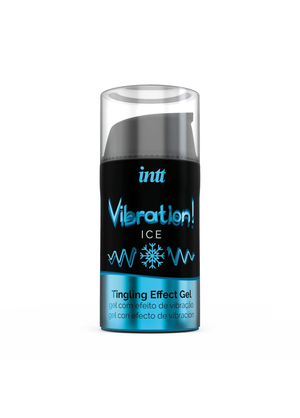 Жидкий вибратор Vibration Ice (15 мл), густой гель, очень необычный, действует до 30 минут Intt (277236945)