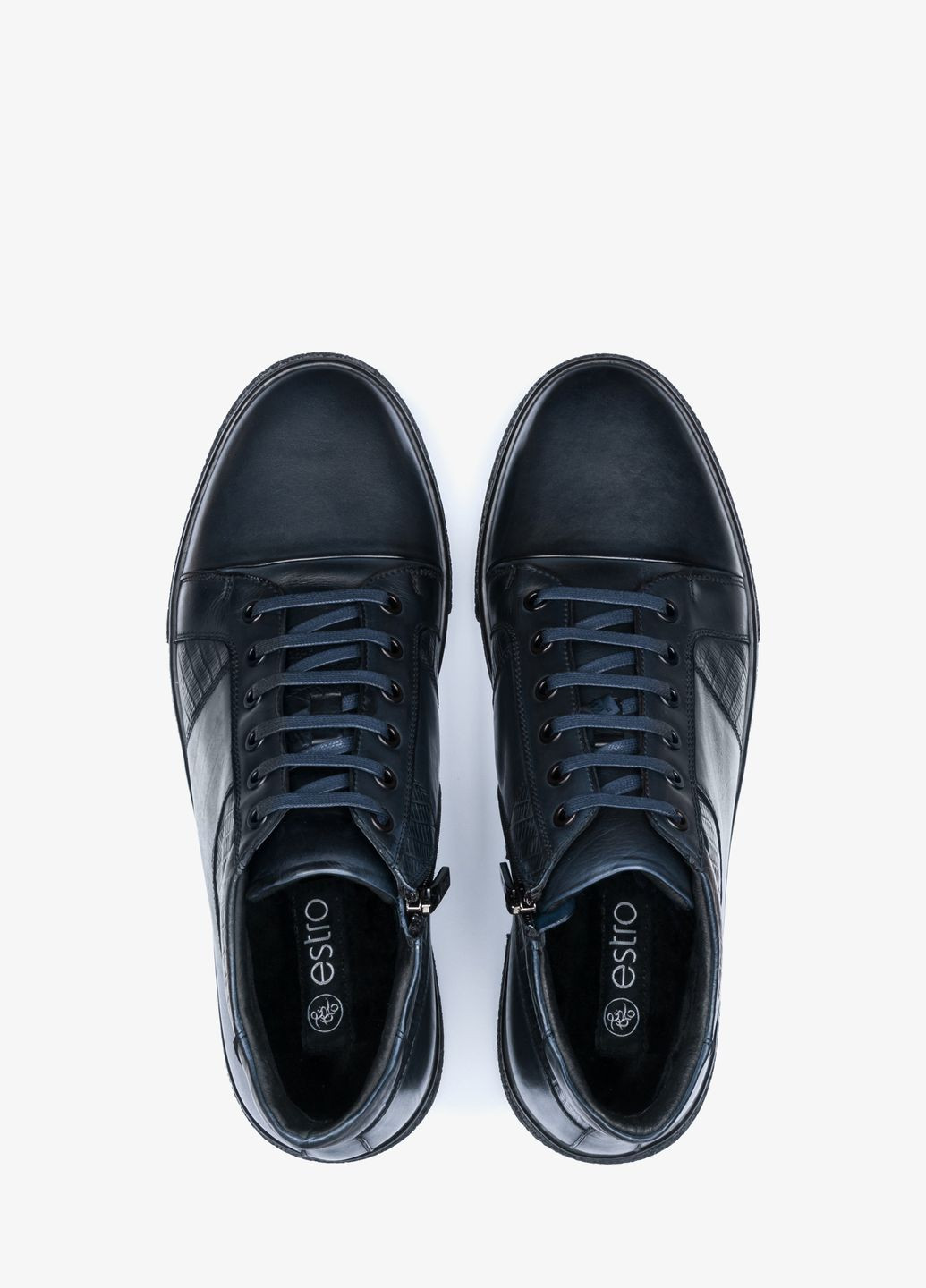 Темно-синие ботинки Estro