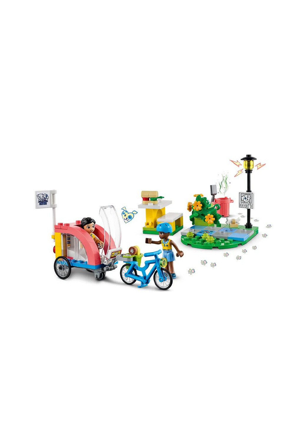 Конструктор "Велосипед для спасения собак" цвет разноцветный ЦБ-00210579 Lego (259464530)