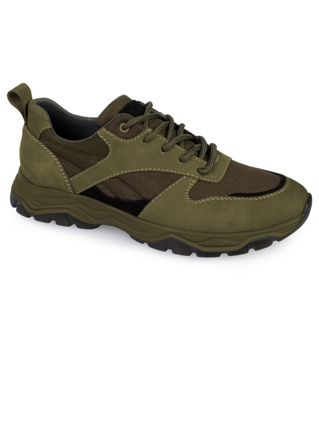 Зеленые демисезонные кроссовки мужские бренда 9200341_(1) ModaMilano