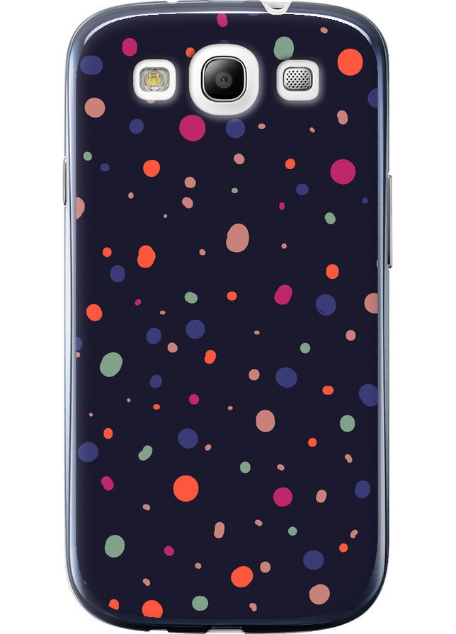 Силіконовий чохол 'Горошок v2' для Endorphone Samsung Galaxy S3 Duos I9300i (258082570)