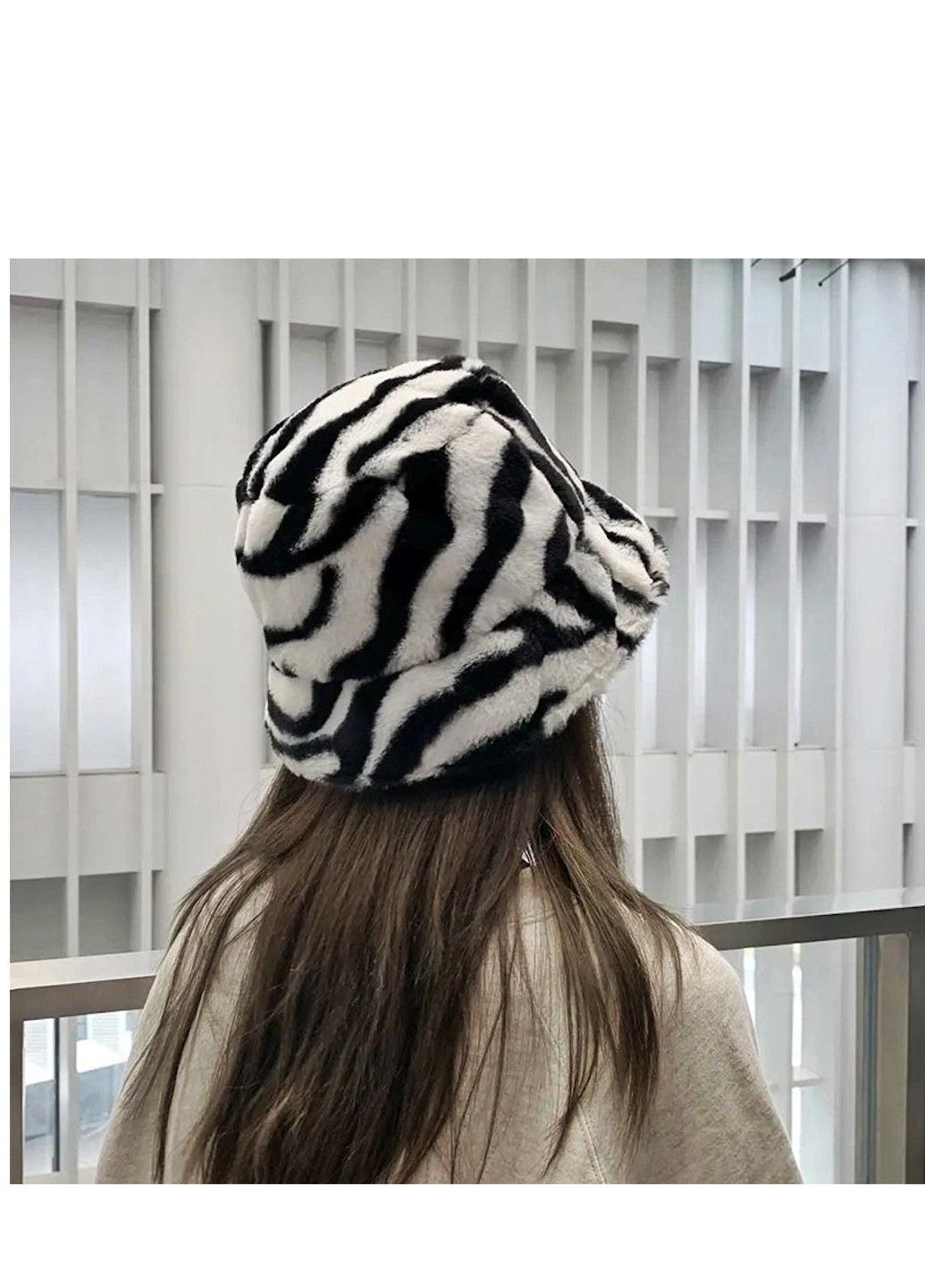 Женская Зебра (Zebra) No Brand шапка-панама (262892521)