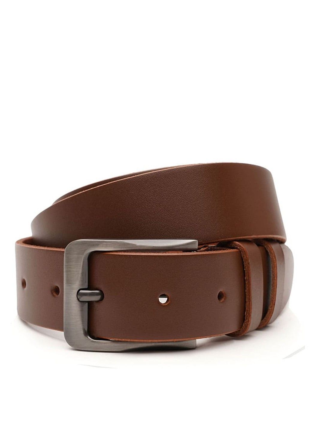 Мужской кожаный ремень V1115FX40-brown Borsa Leather (266143908)