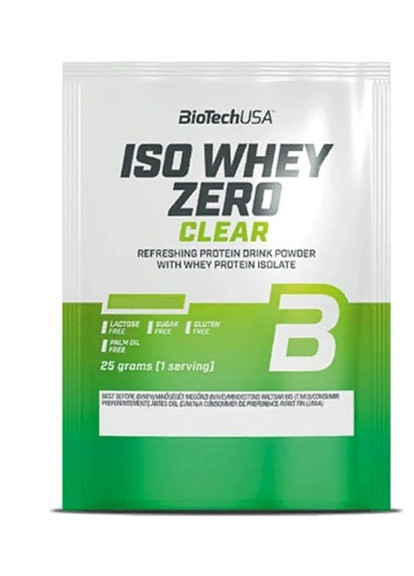 Iso Whey Zero Clear 25 g Peach Tea Biotechusa (256724172)