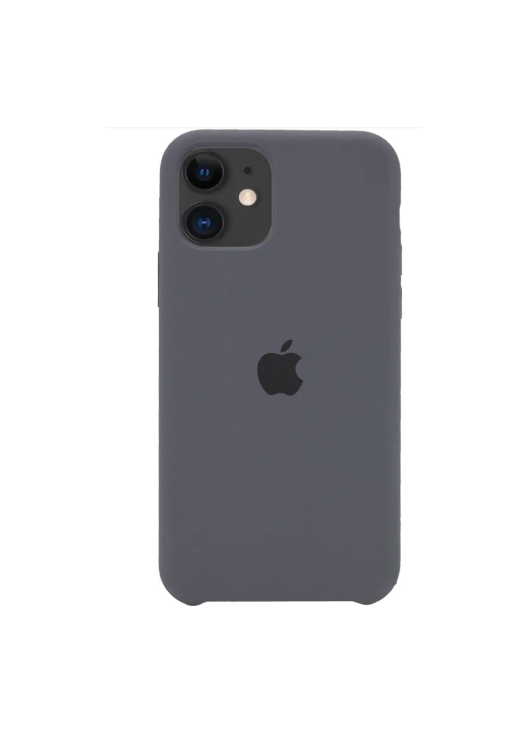 Чехол для iPhone 11 Pro Max Silicone Case Chorcoal Gray No Brand (257476139)