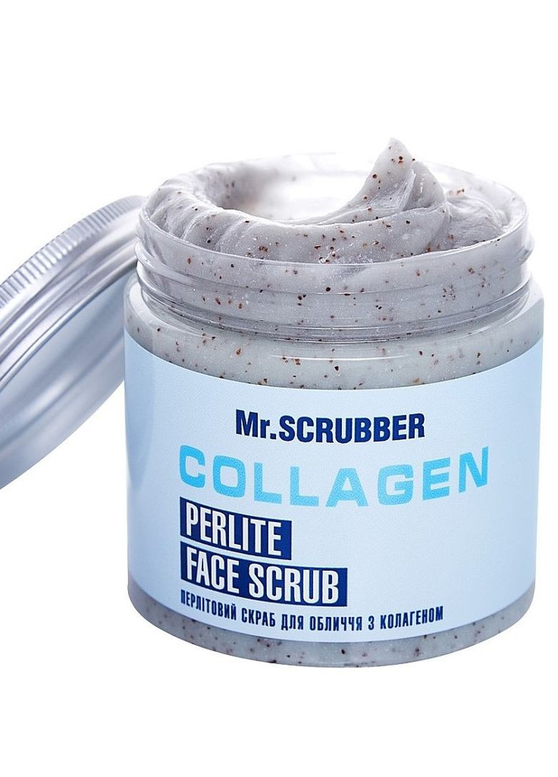 Перлітовий скраб для обличчя з колагеном Collagen Perlite Face Scrub, 200 г Mr. Scrubber (260474213)