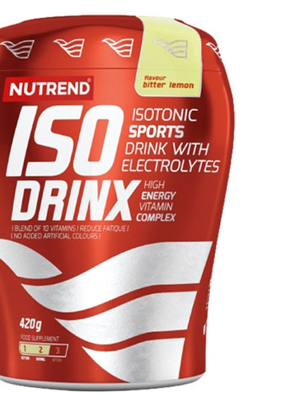 Isodrinx 420 g /12 servings/ Lemon Nutrend (256720587)