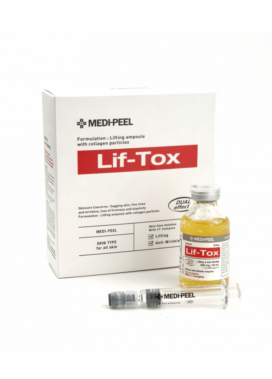 Ліфтинг-ампула із золотом та прополісом Lif-Tox Ampoule Medi-Peel (267729447)