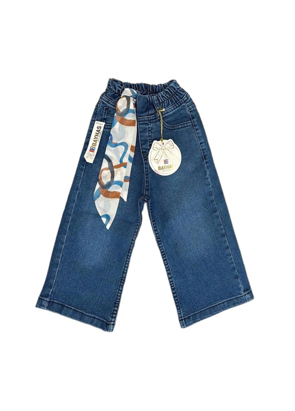 Синие джинсы для девочки Модняшки