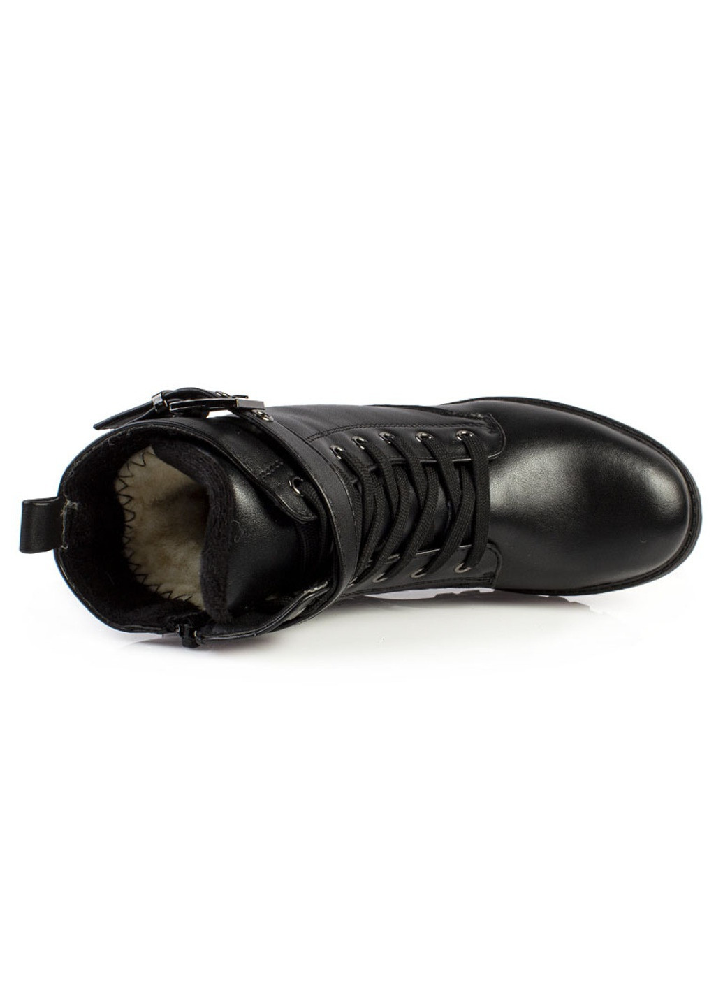 Черные повседневные зимние ботинки подростковые для девочек бренда 6500020_(1) Weestep