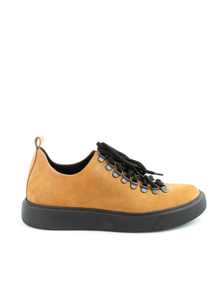 Коричневые осенние туфли мужские демисезонные robby из нубука коричневые Oldcom