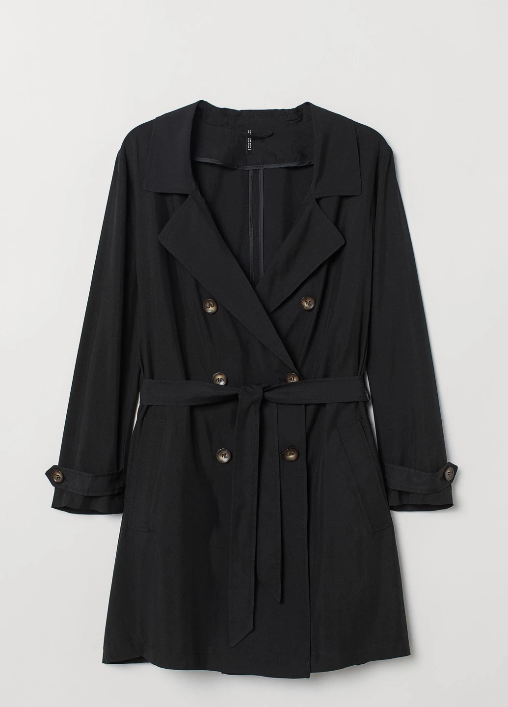 Тренч,чорний, Divided H&M (258396394)