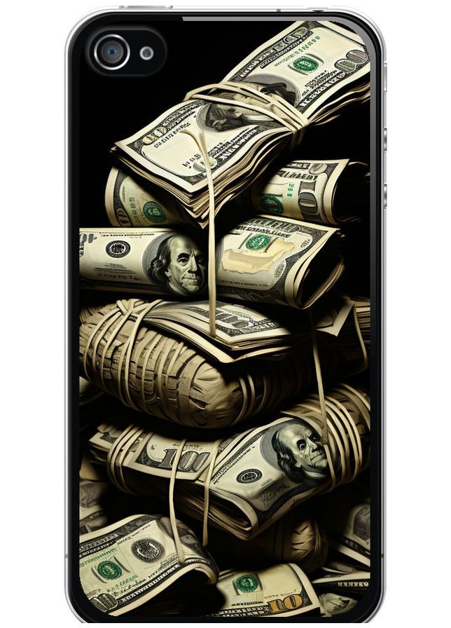 2D пластиковий чохол 'Великі гроші' для Endorphone Apple iPhone 4 (267320056)