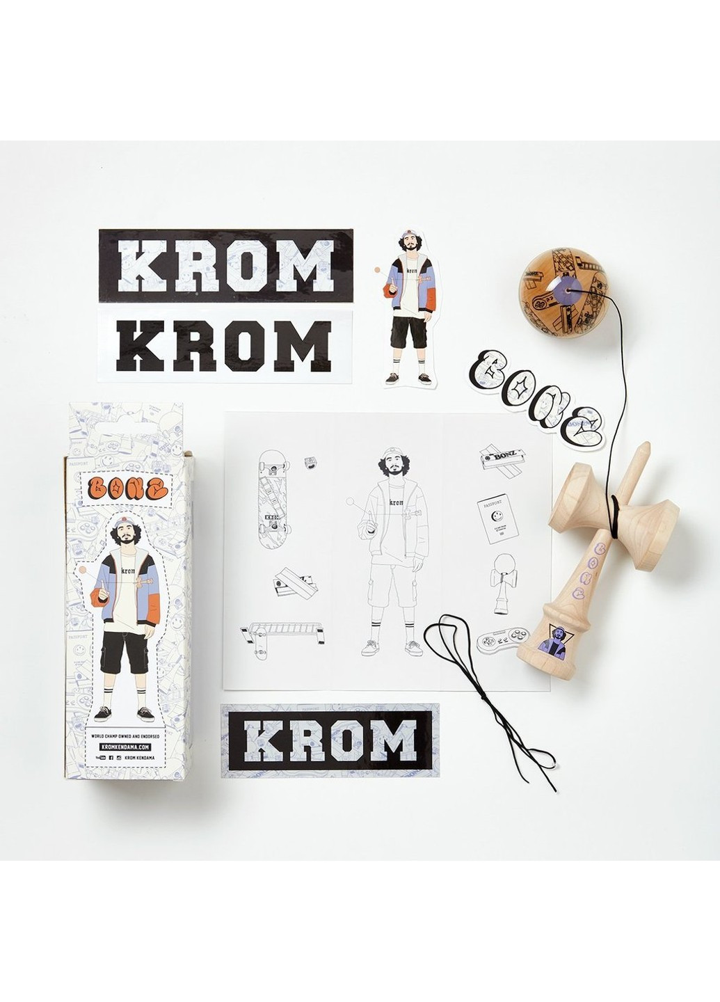 Кендама DJ Pro Mod Bonz Krom (258190163)