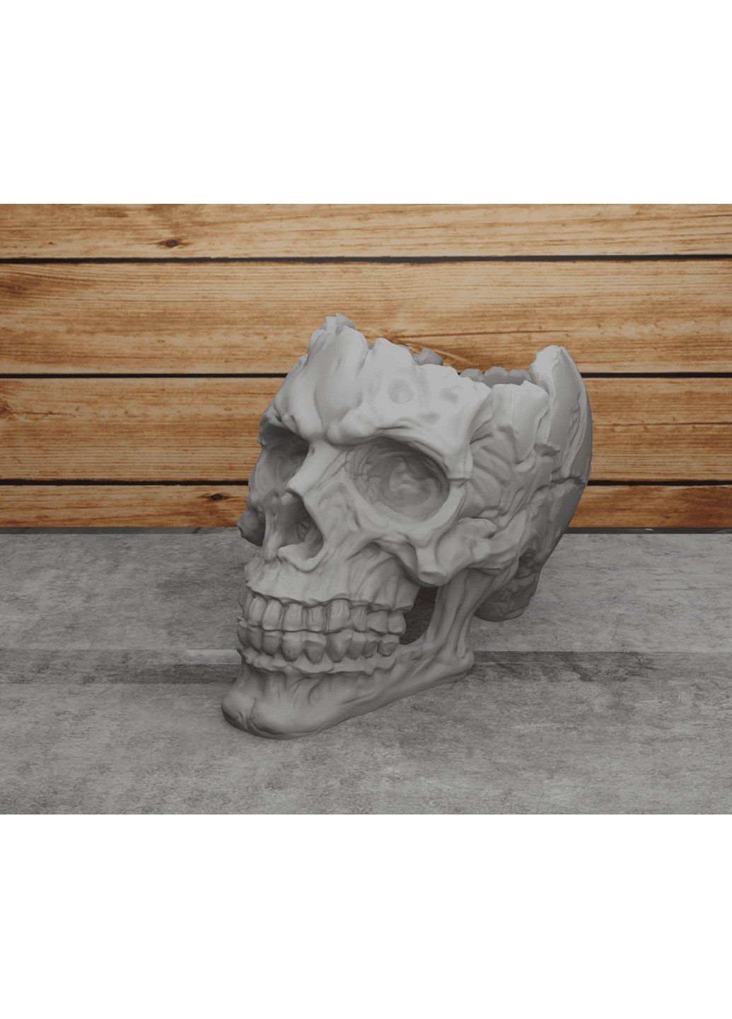 Рельєфний череп. ЗаСвіт (266425293)