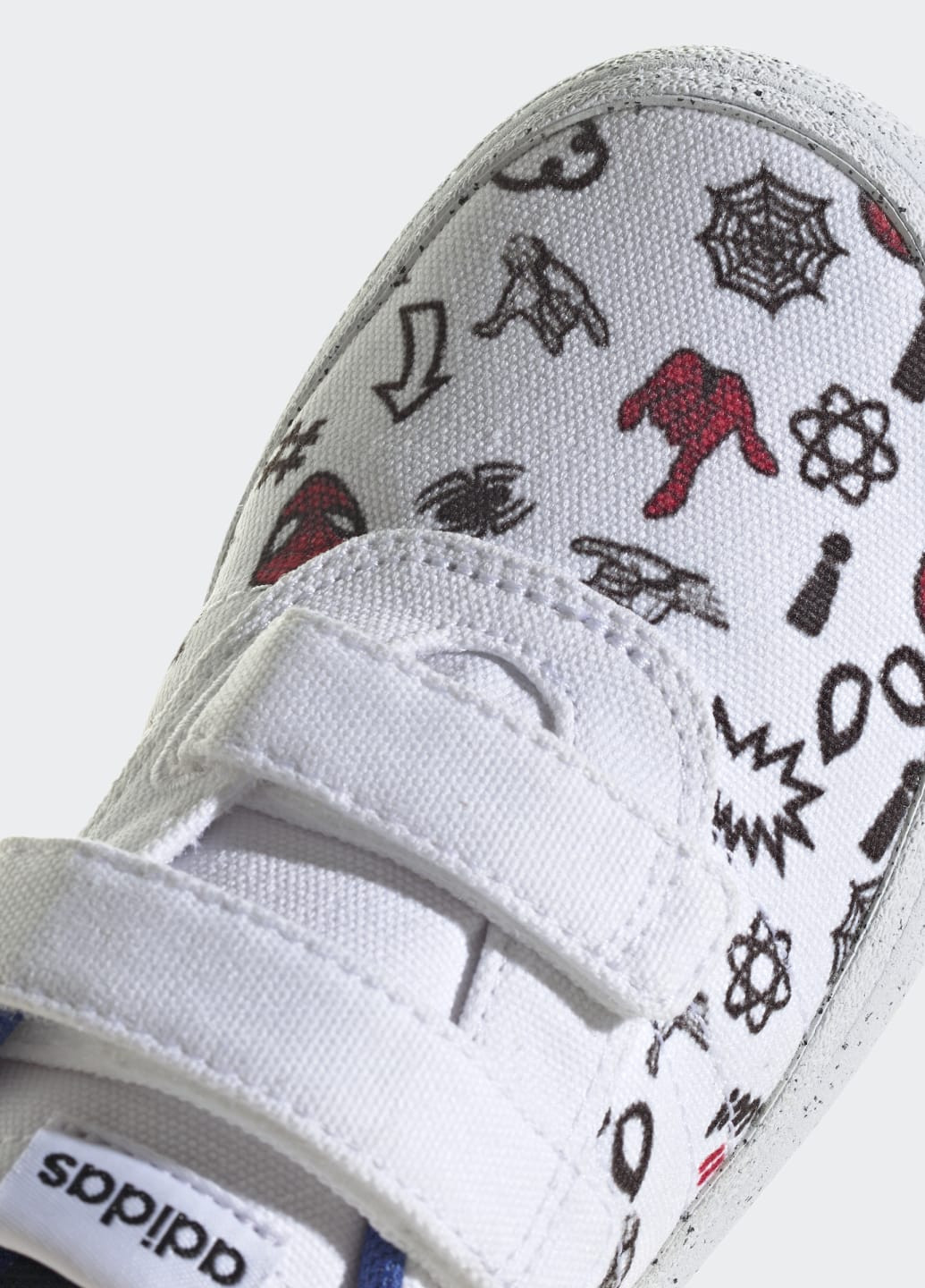Білі всесезонні кросівки x marvel vulcraid3r spider-man adidas