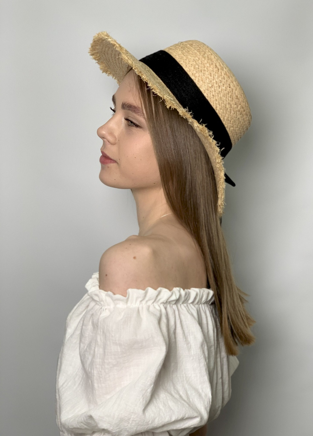Шляпа соломенная Клара Look by Dias (258593879)