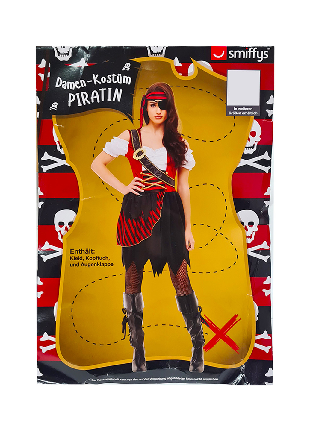 Женский карнавальный костюм "Пиратка" Lidl (266629591)