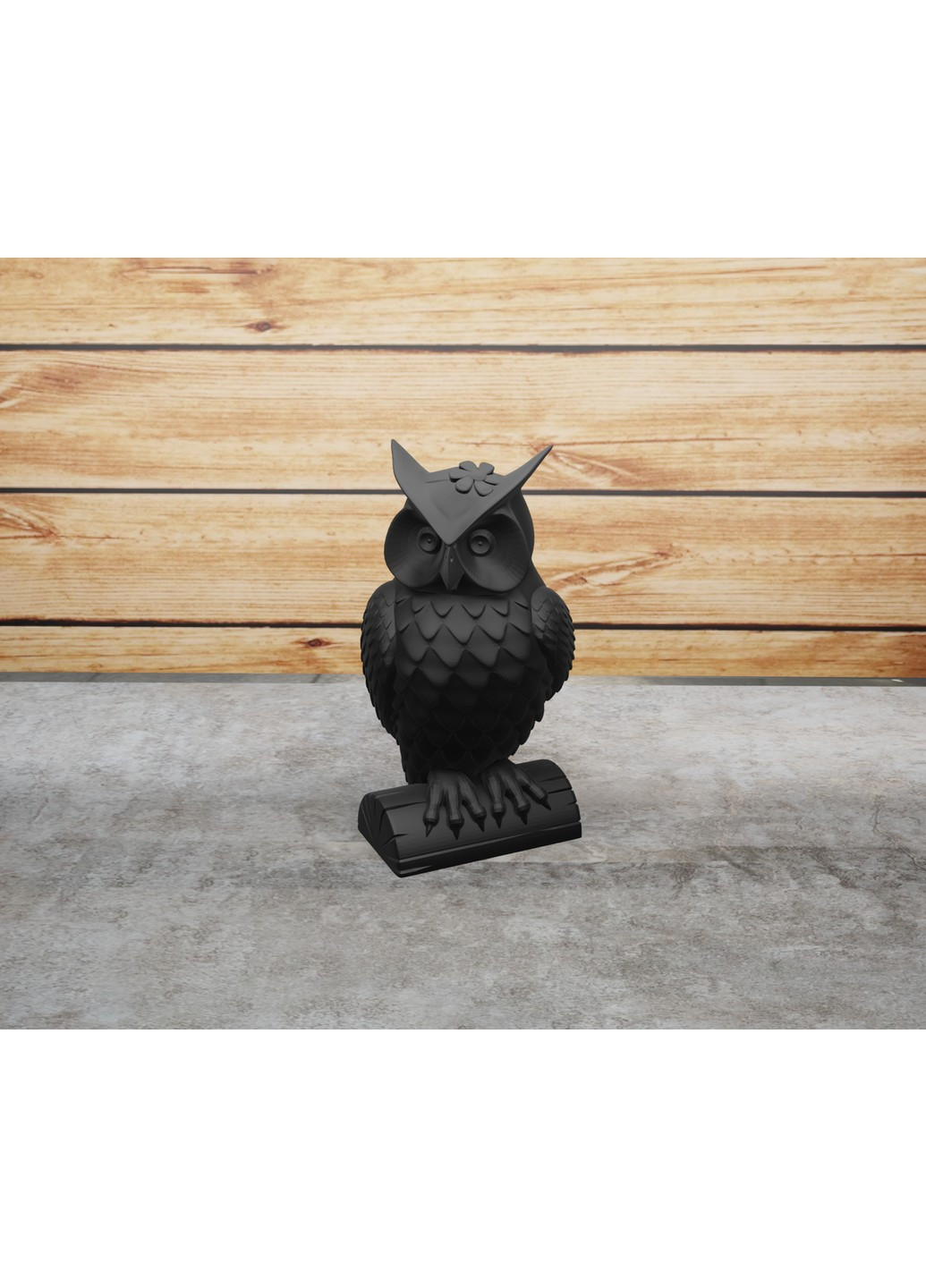 Сова с цветком. ЗаСвіт (261555052)