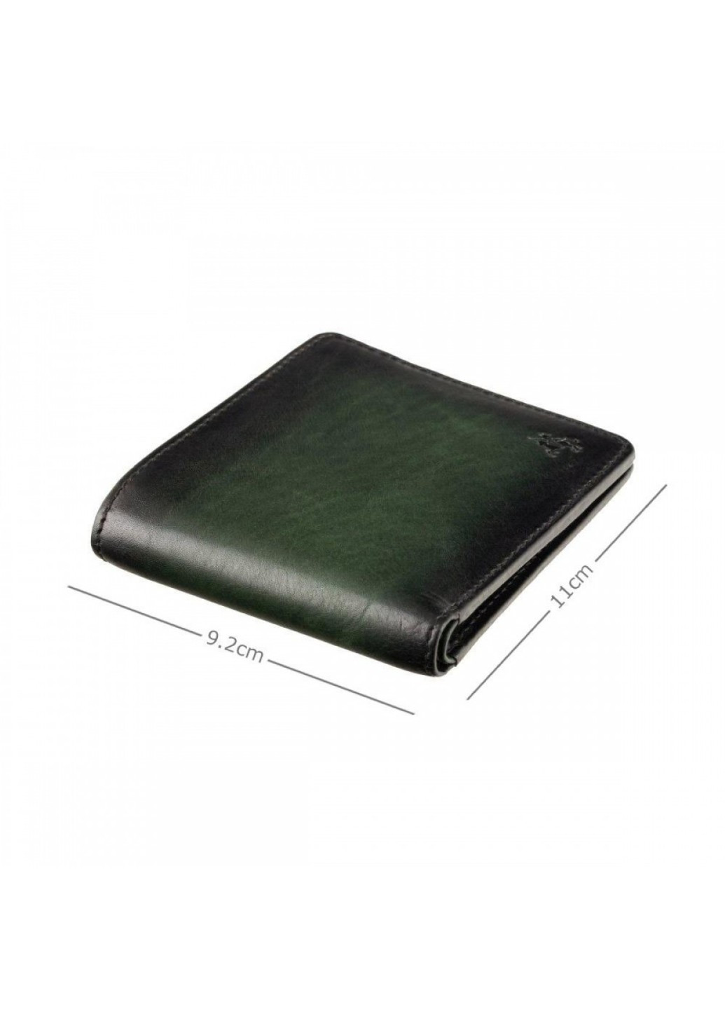 Мужской кожаный кошелек AT58 Milo c RFID (Burnish Green) Visconti (261856050)