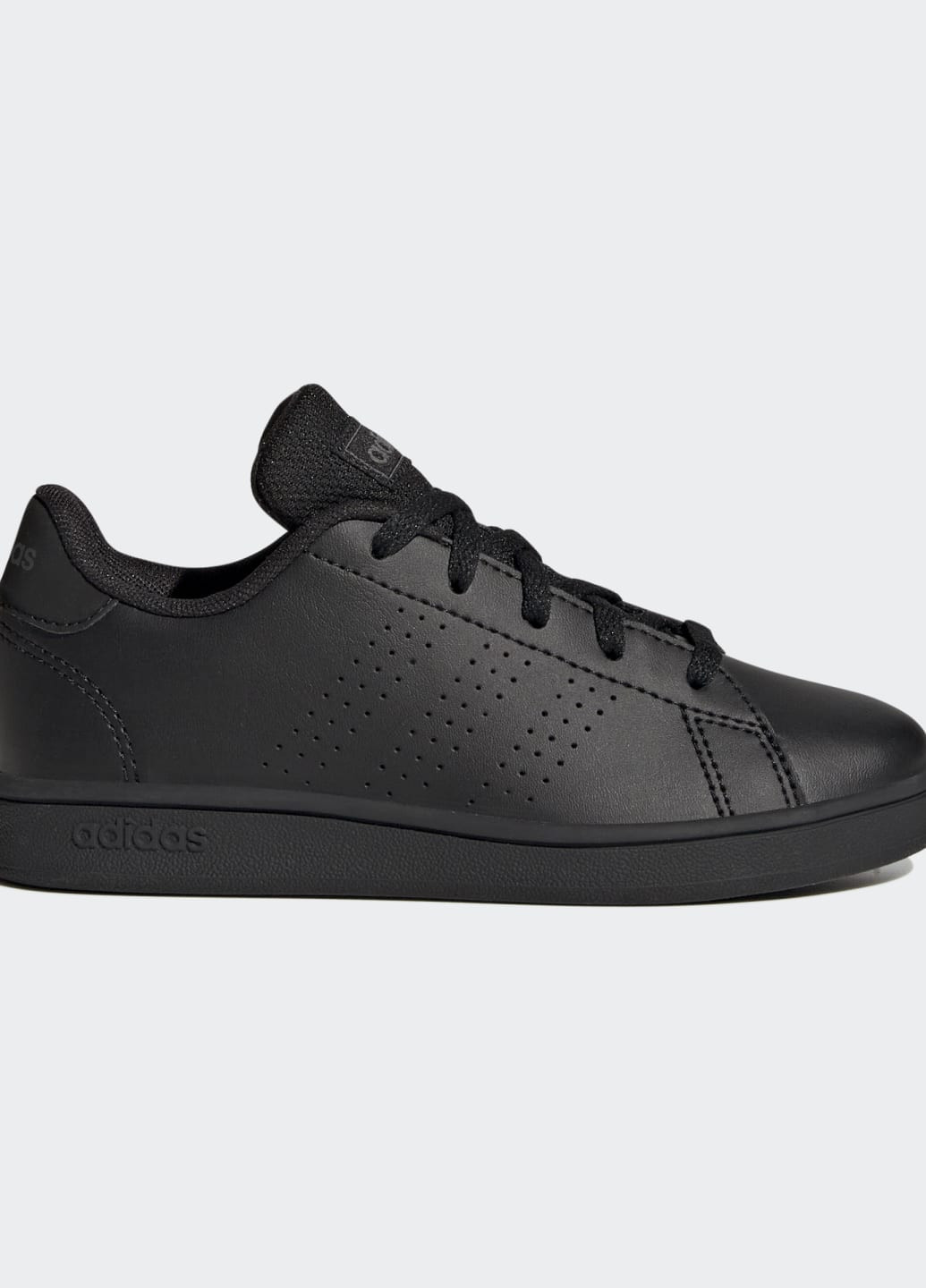 Черные кроссовки advantage lifestyle court lace adidas