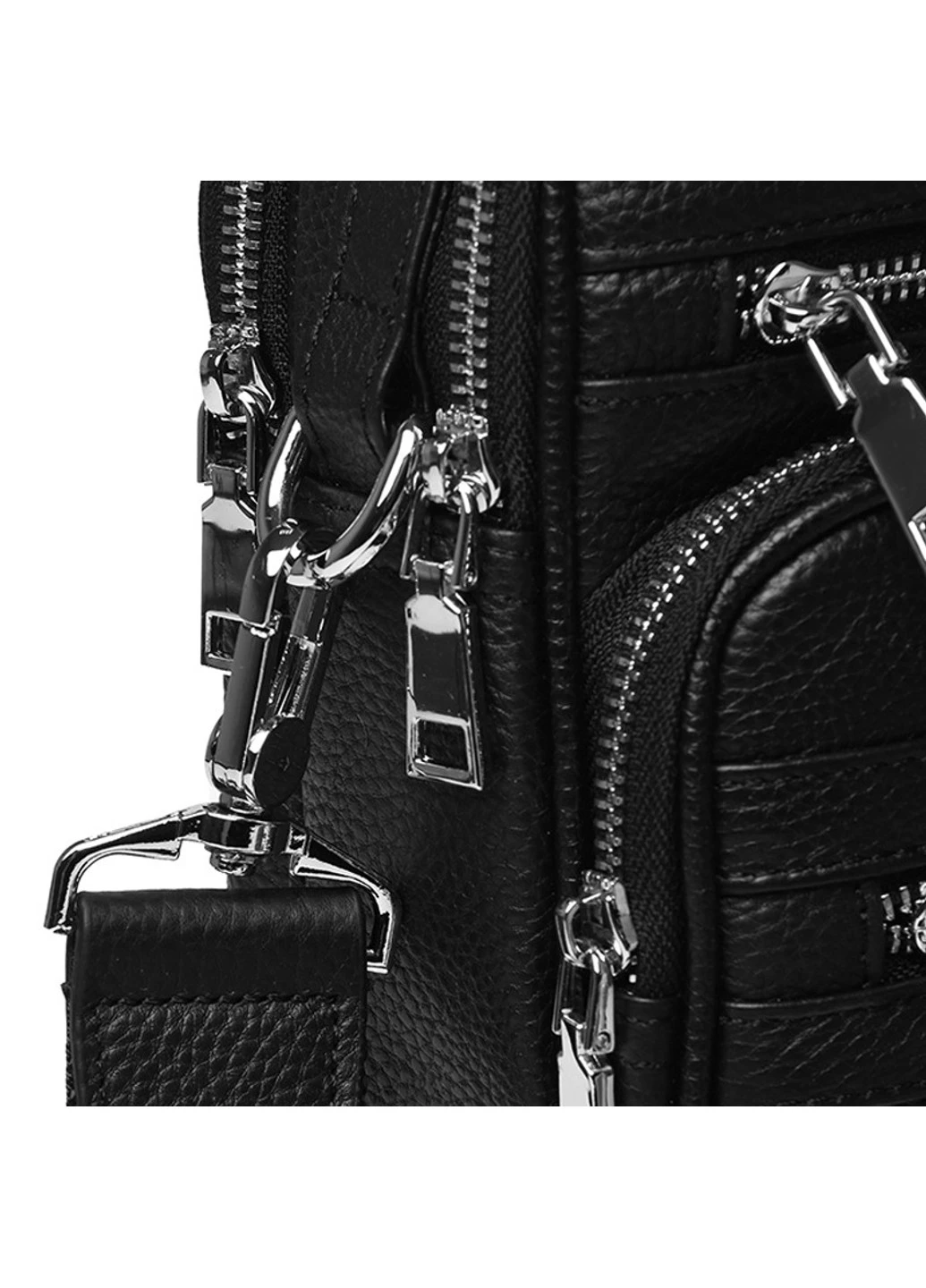 Мужская кожаная барсетка K16439-black Ricco Grande (271665110)