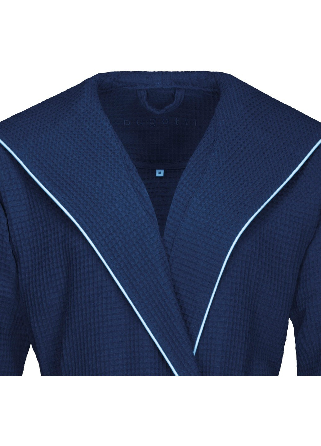 Мужской халат с капюшоном Tizian Синий Bugatti (275398725)