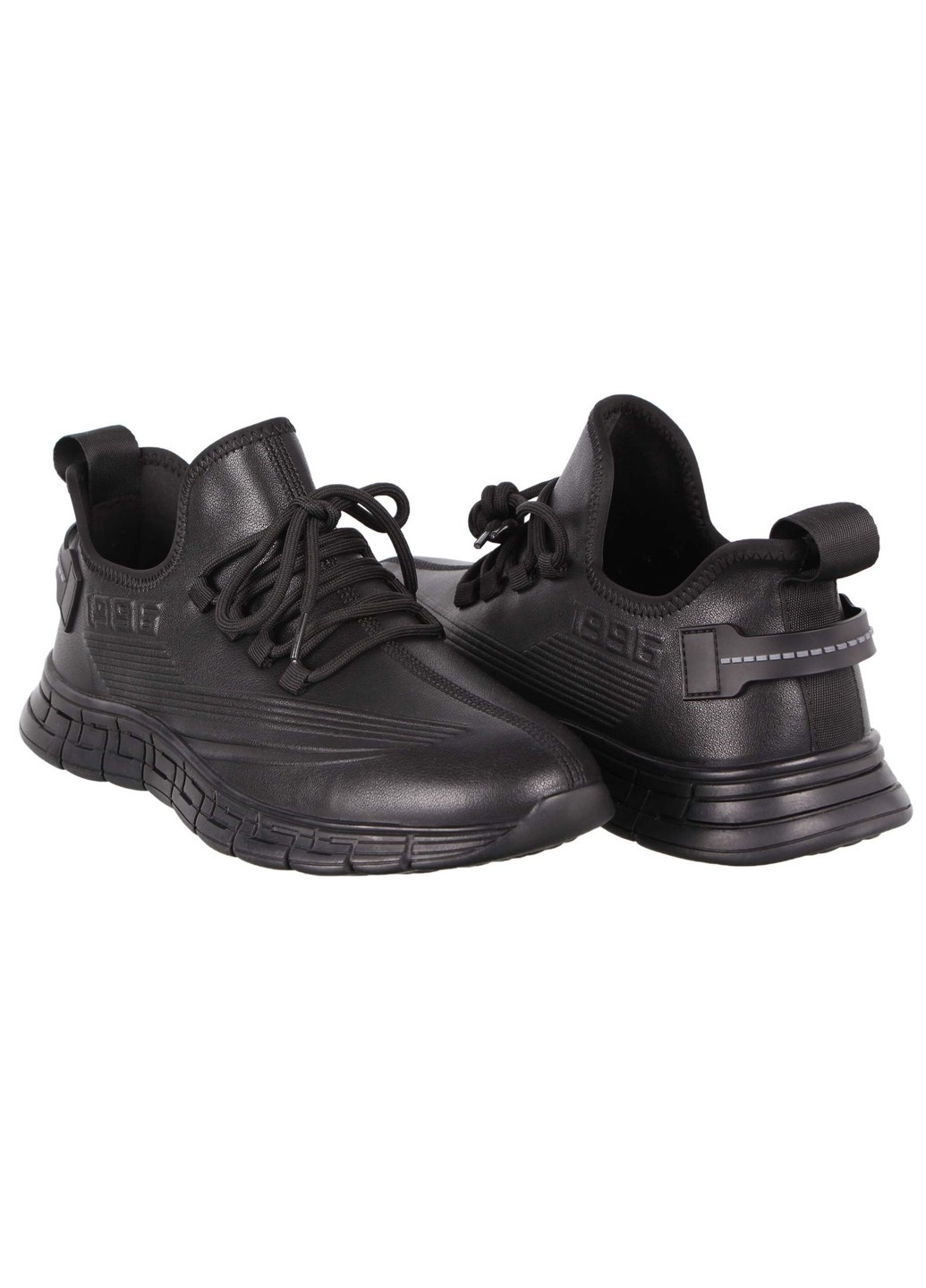 Черные демисезонные мужские кроссовки 196998 Fabio Moretti