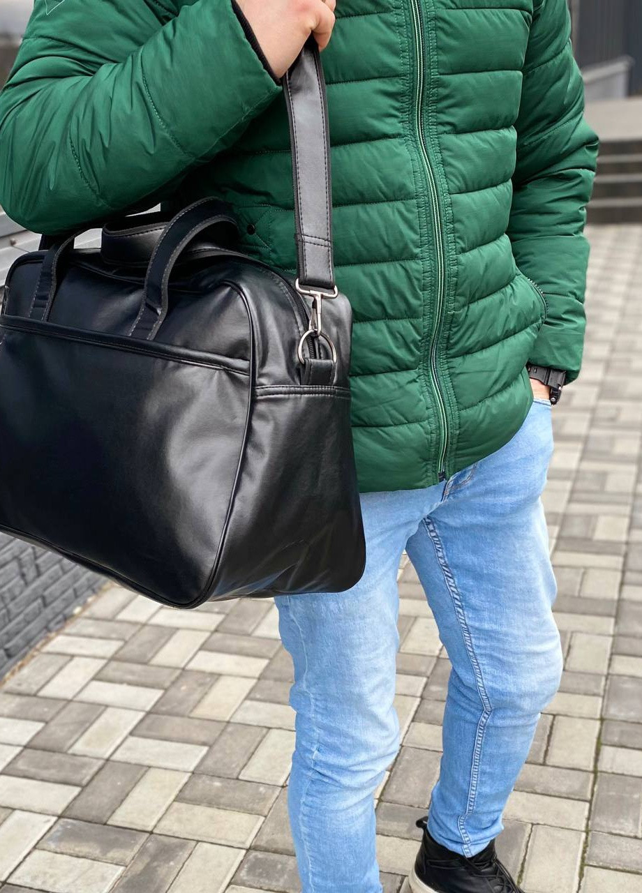 Чоловіча повсякденна спортивна дорожня чорна сумка класична Absolute No Brand (258260643)