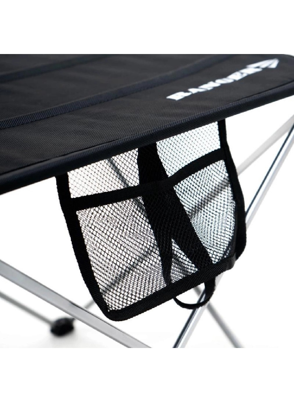 Стіл розкладний компактний практичний для пікнінку відпочинку кемпінгу на дачу 40х40,5х56 см (475295-Prob) Чорний з сірим Unbranded (265391203)