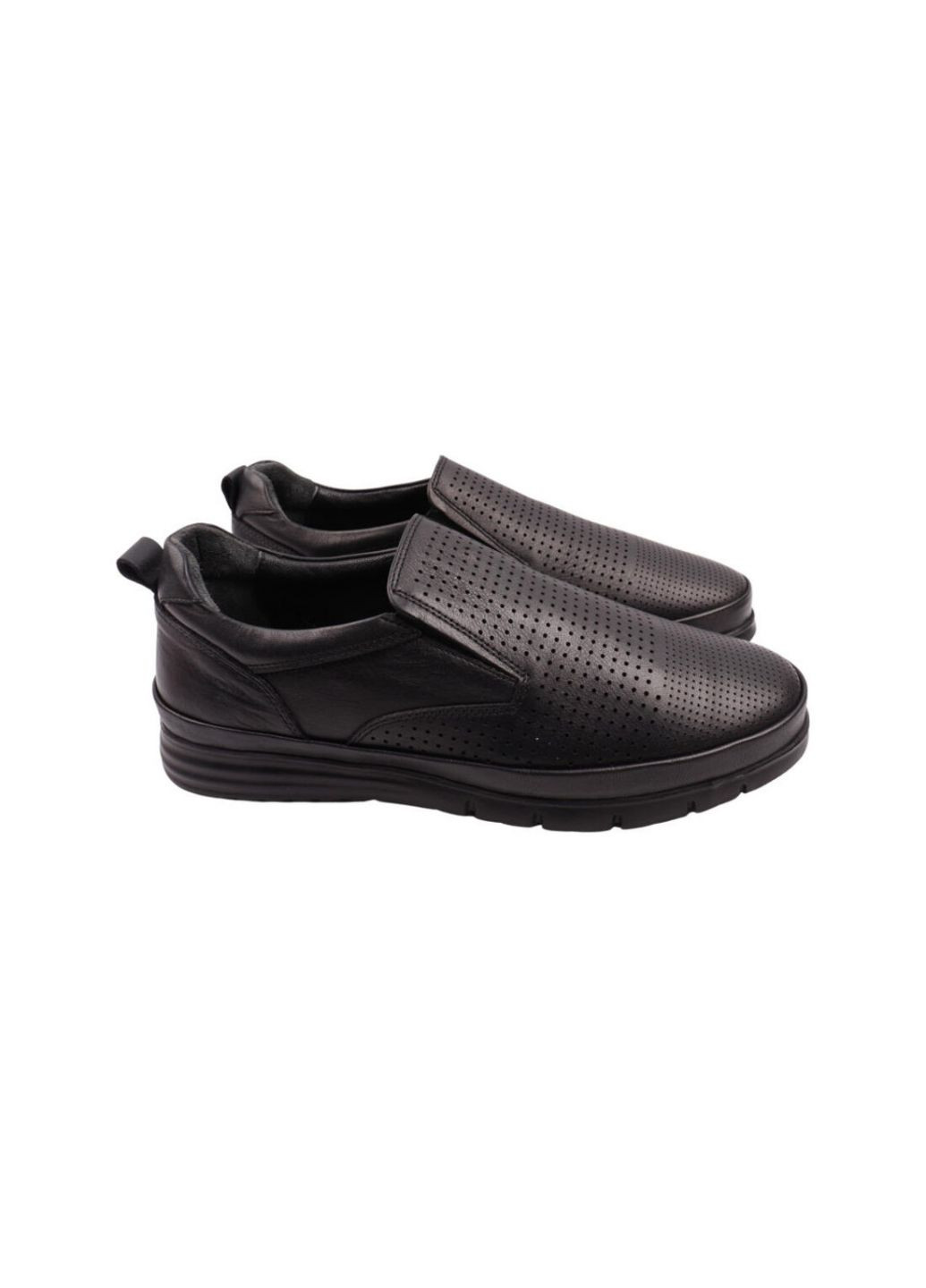 Черные туфли мужские черные натуральная кожа Ridge