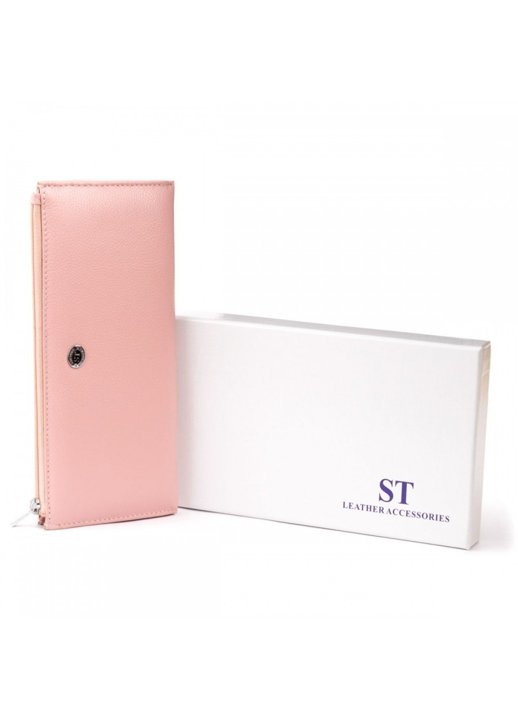 Жіночий шкіряний гаманець ST Leather 19325 Рожевий ST Leather Accessories (262523276)