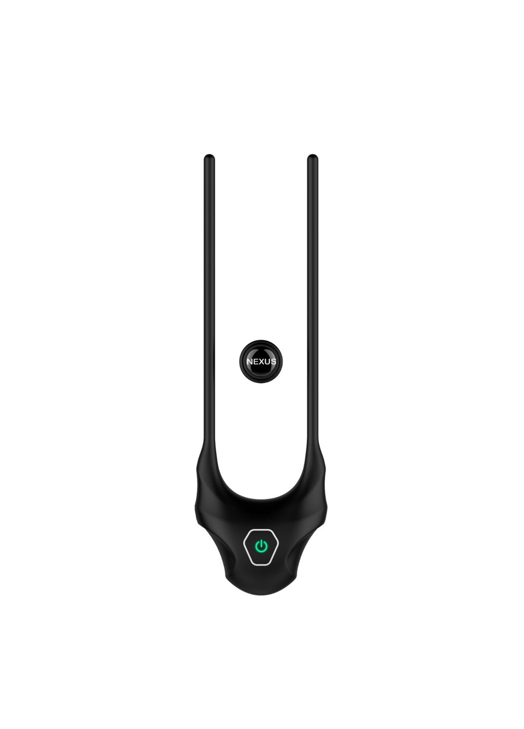 Эрекционное кольцо FORGE Vibrating Adjustable Lasso - Black Nexus (277234911)