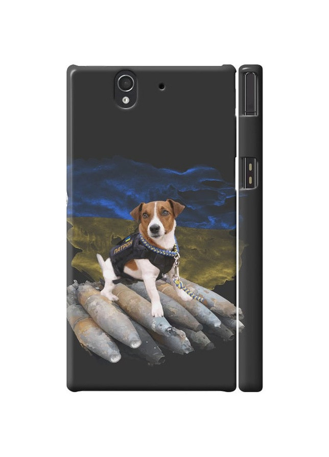 3D пластиковый матовый чехол 'Патрон' для Endorphone Sony Xperia Z C6602 (257795995)
