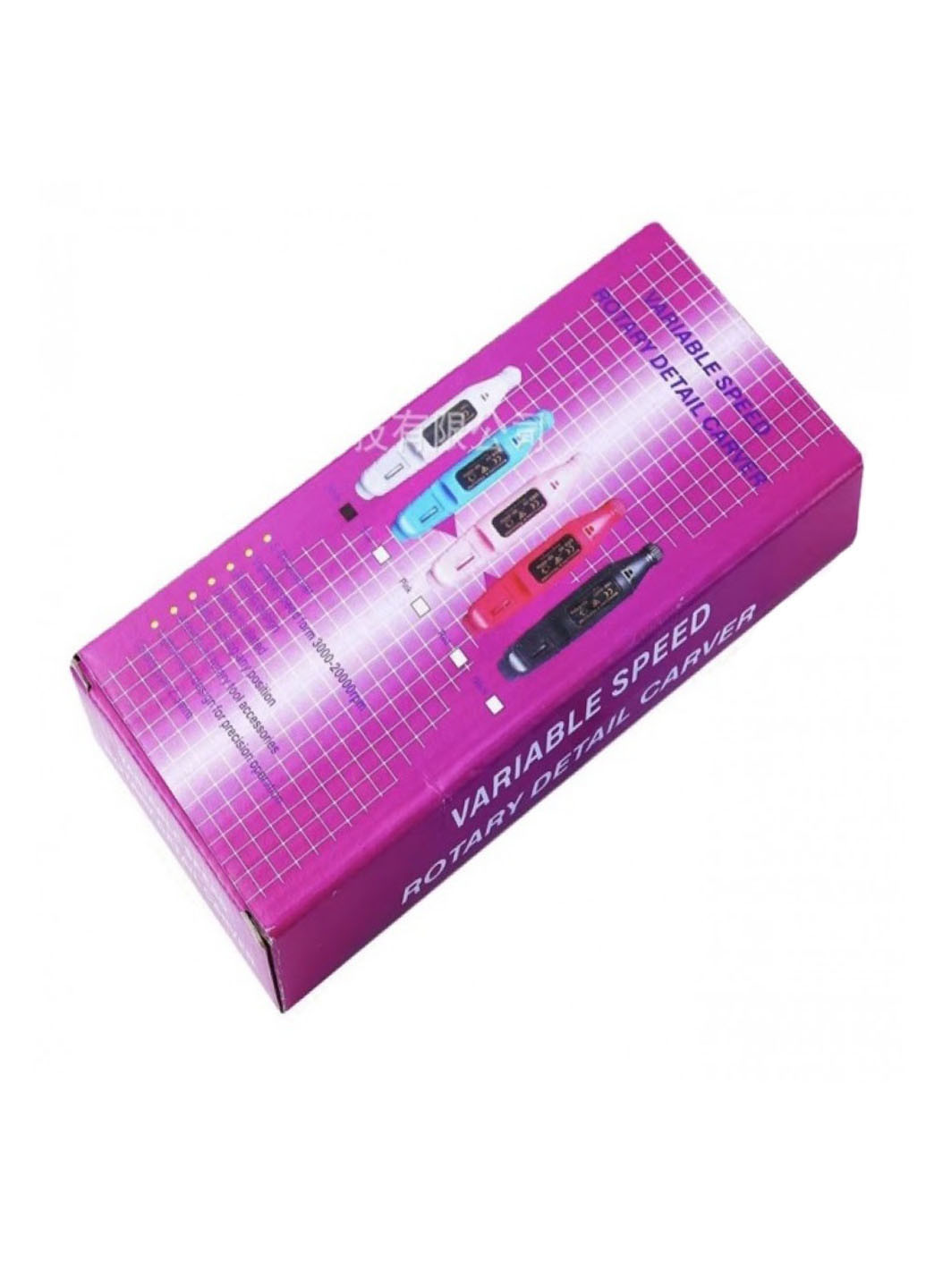 Портативний фрезер для манікюру та педікюру 6 насадок та 6 смуг для шліфування Good Idea (267726833)