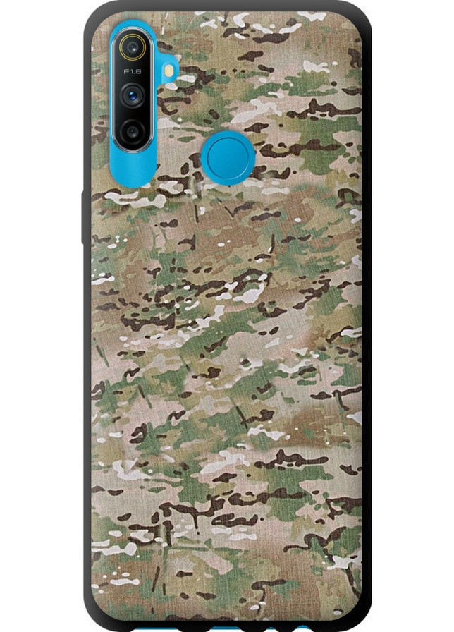 TPU чорний чохол 'Камуфляж v5' для Endorphone Realme C3 (259159842)