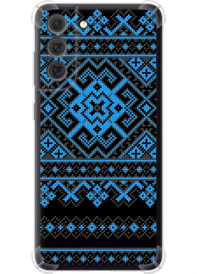 Силикон с усиленными углами чехол 'Вышиванка 44' для Endorphone Samsung Galaxy S21 FE (269359022)