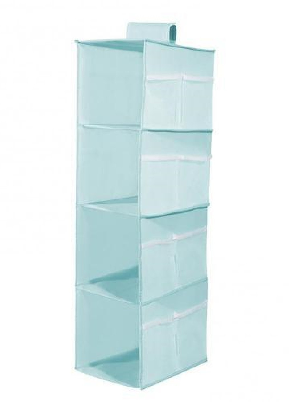 Подвесной органайзер модуль шкаф для хранения одежды обуви вещей сумок на 4 ячейки 80х30х22 см (474422-Prob) Голубой Unbranded (258415925)