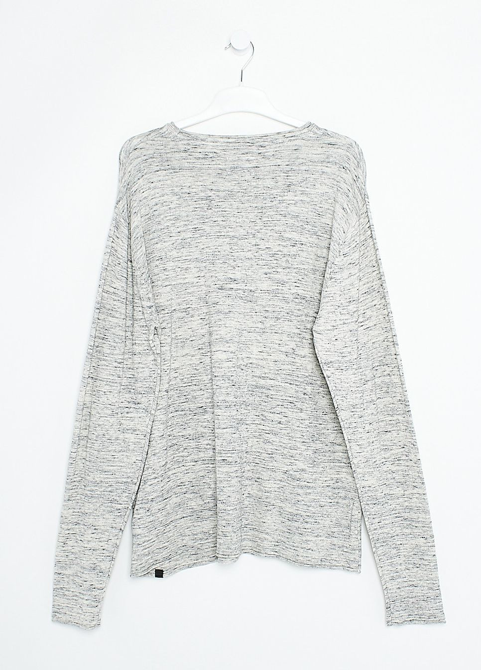 Белый джемпер демисезон,белий-серий в узори, Blend