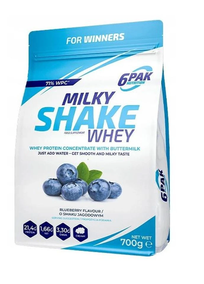 Протеїн Milky Shake Whey 700 g (Blueberry) 6PAK Nutrition (262806951)