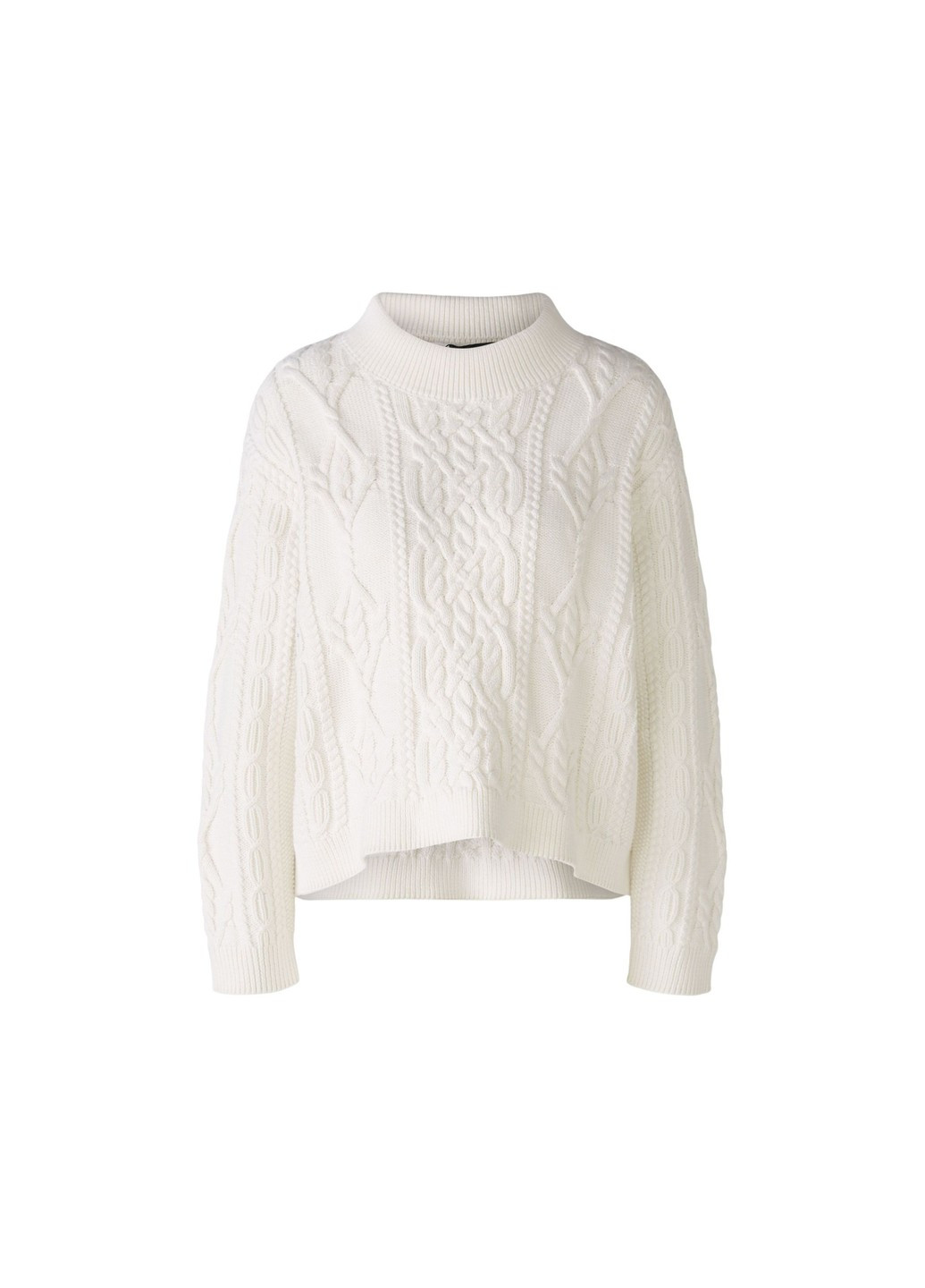 Білий демісезонний жіночий светр 86040 1018 білий 46 джемпер Oui