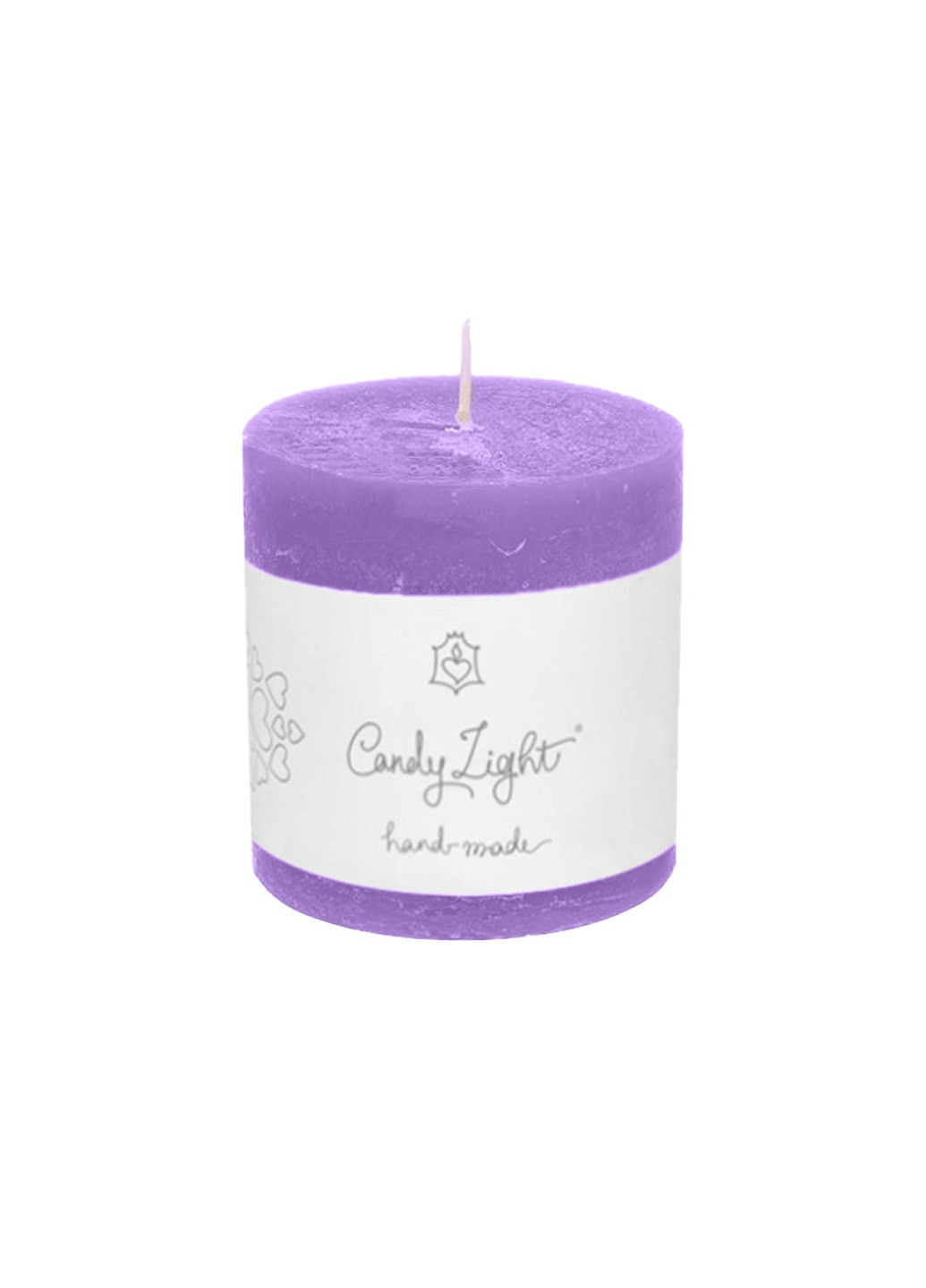 Свічка C07*10/1-4.2 колір фіолетовий ЦБ-00201260 CandyLight (259786473)