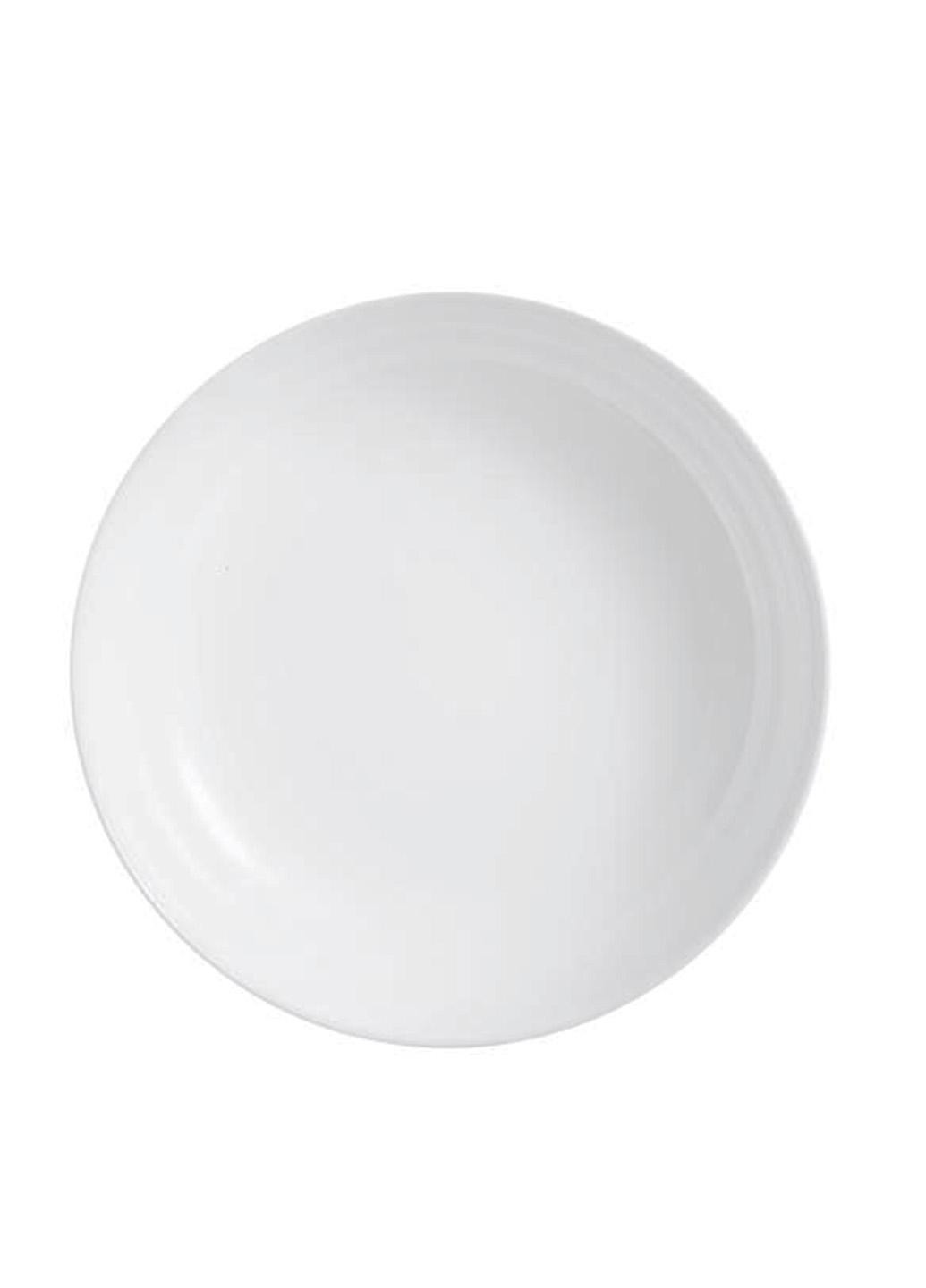 Блюдо 21 см Friends Time White Couscous Tajine бiлий склокераміка арт. P6281 Luminarc (265214808)