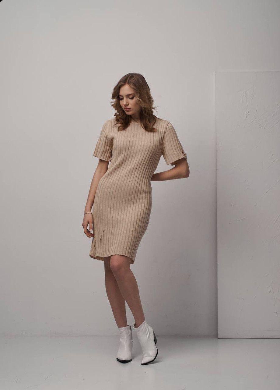 Бежева сукня аніта бавовна бежева No Brand