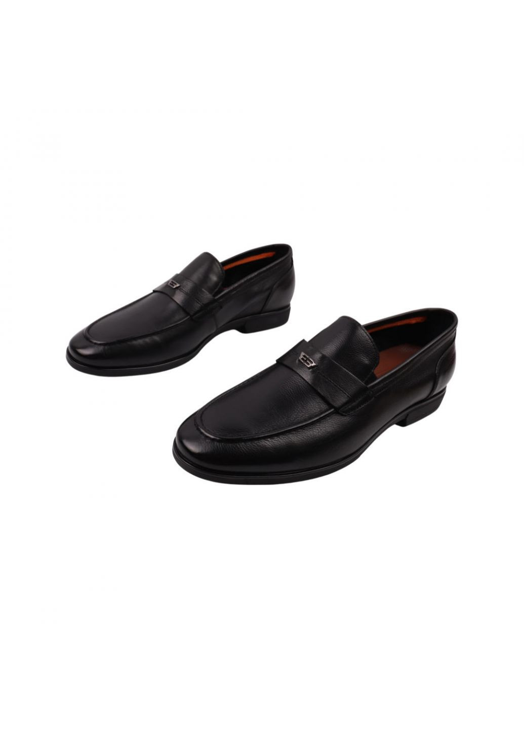 Черные туфли мужские черные натуральная кожа Cosottinni