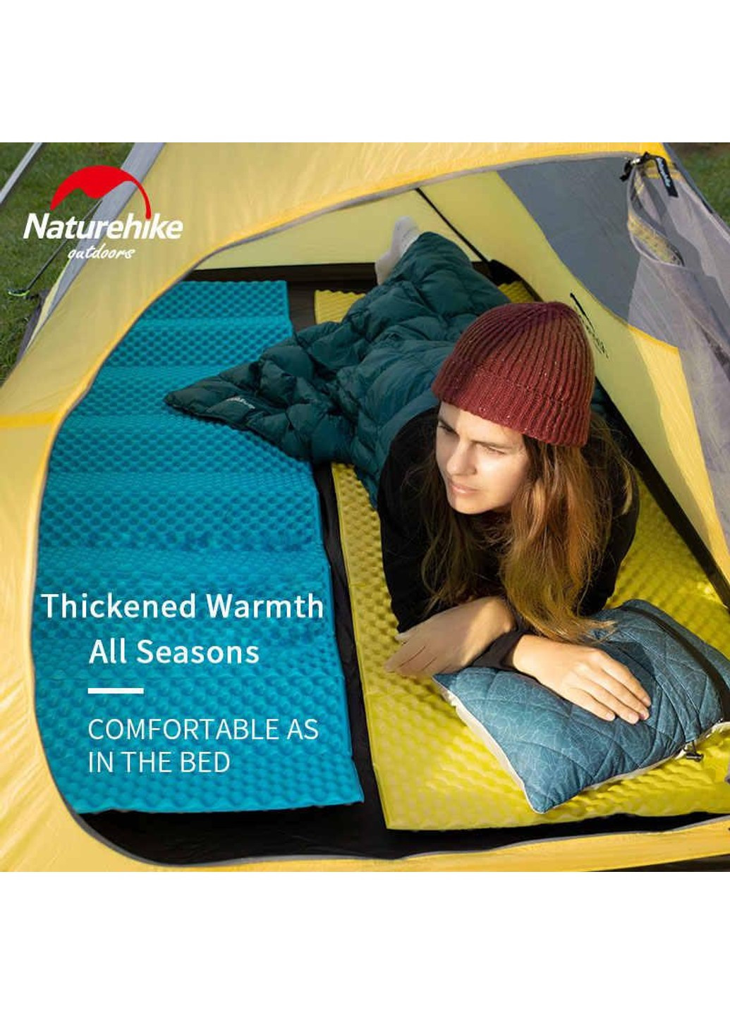 Килимок складаний IXPE NH20FCD07 blue Naturehike (258852808)