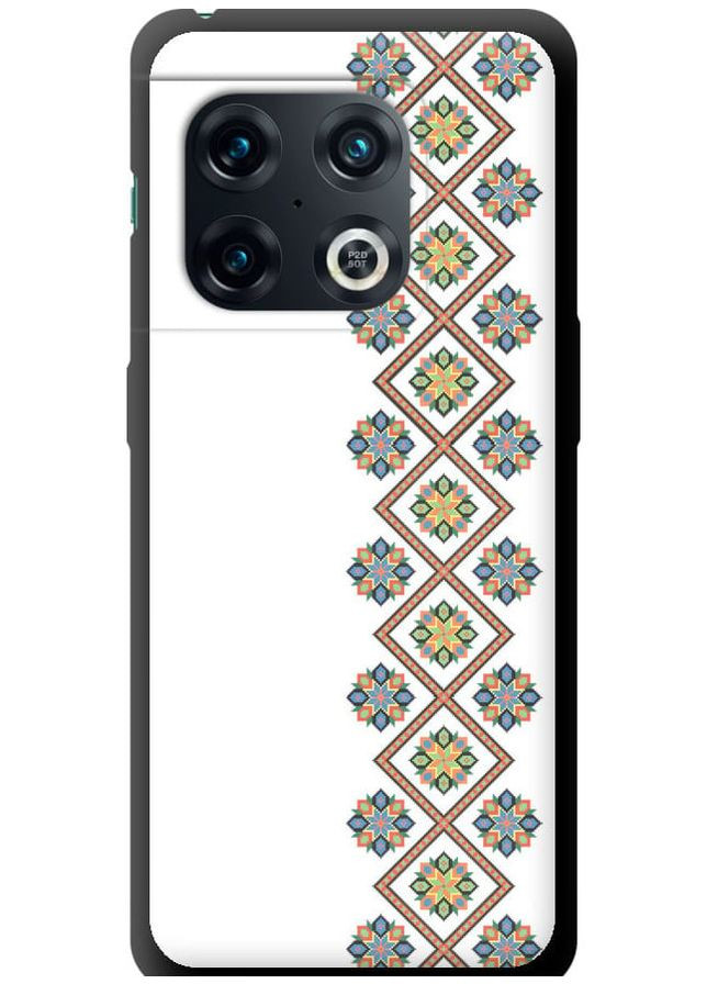 TPU чорний чохол 'Вишиванка 24' для Endorphone OnePlus 10 Pro (269349924)