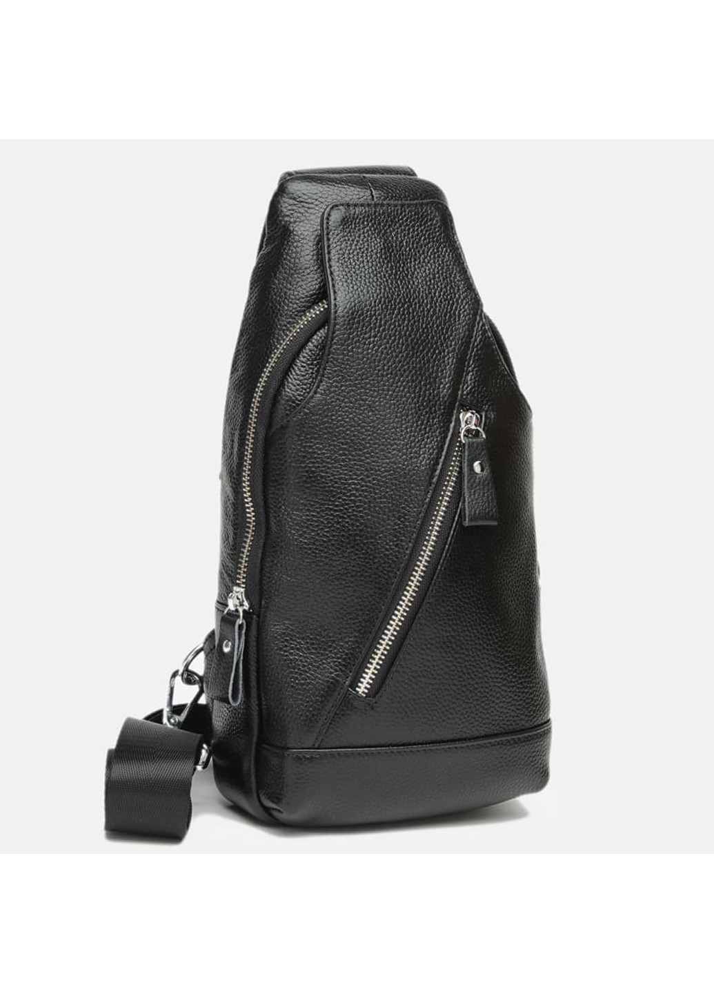 Чоловічий рюкзак шкіряний k15029-black Keizer (266143546)